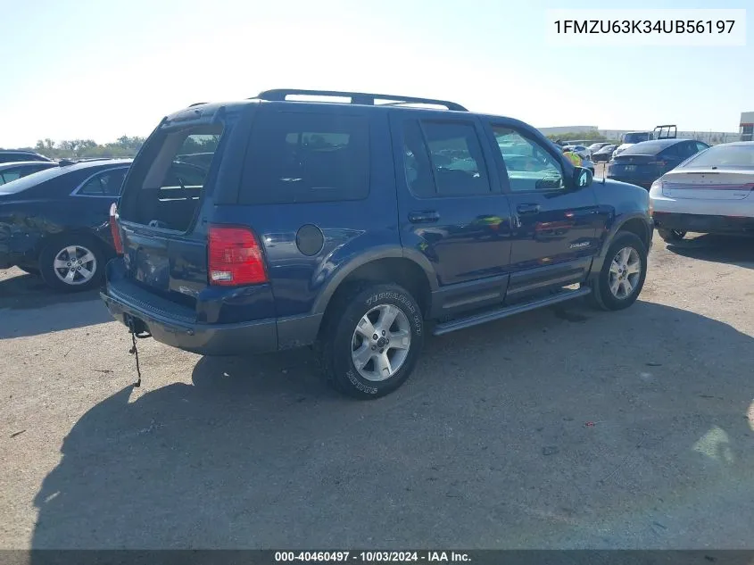 1FMZU63K34UB56197 2004 Ford Explorer Xlt