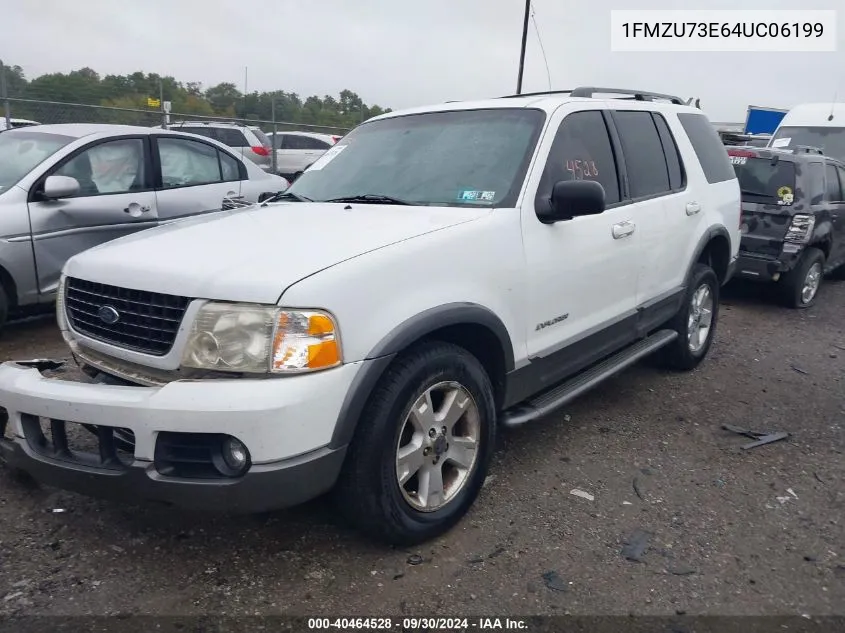 2004 Ford Explorer Xlt/Xlt Sport/Nbx VIN: 1FMZU73E64UC06199 Lot: 40464528