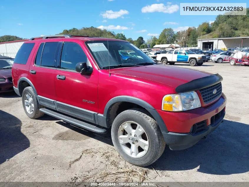 2004 Ford Explorer VIN: 1FMDU73KX4ZA32883 Lot: 40503445