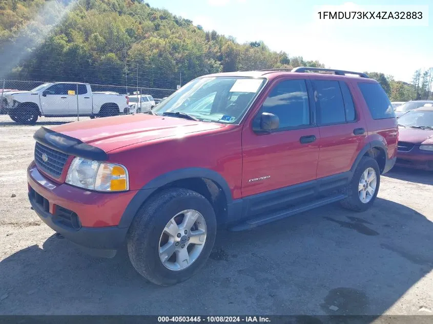 2004 Ford Explorer VIN: 1FMDU73KX4ZA32883 Lot: 40503445