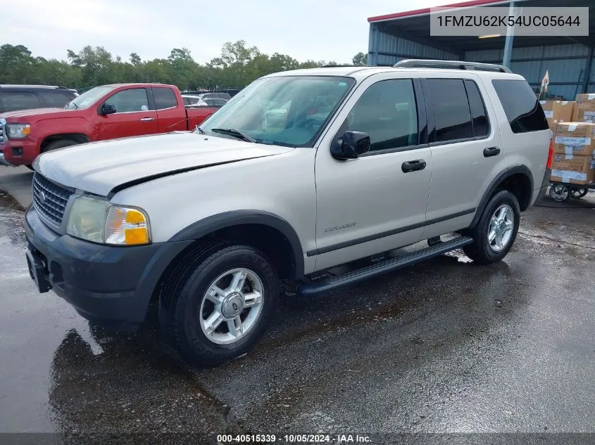 2004 Ford Explorer Xls VIN: 1FMZU62K54UC05644 Lot: 40515339