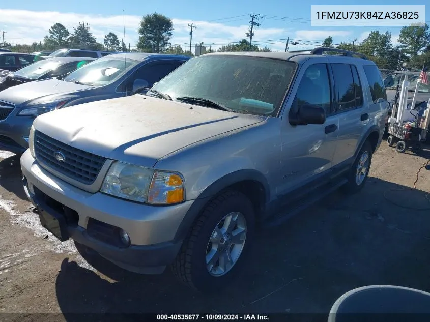 2004 Ford Explorer Nbx/Xlt VIN: 1FMZU73K84ZA36825 Lot: 40535677