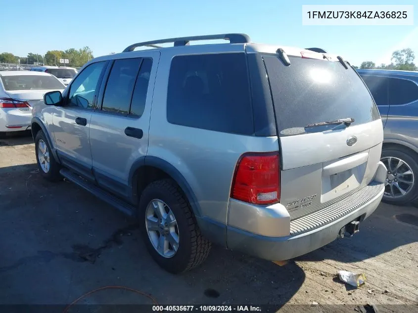 2004 Ford Explorer Nbx/Xlt VIN: 1FMZU73K84ZA36825 Lot: 40535677