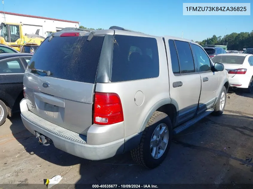 2004 Ford Explorer Nbx/Xlt VIN: 1FMZU73K84ZA36825 Lot: 40535677