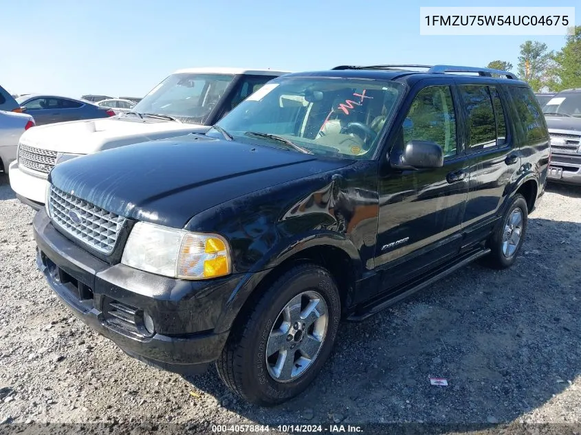 2004 Ford Explorer Limited VIN: 1FMZU75W54UC04675 Lot: 40578844