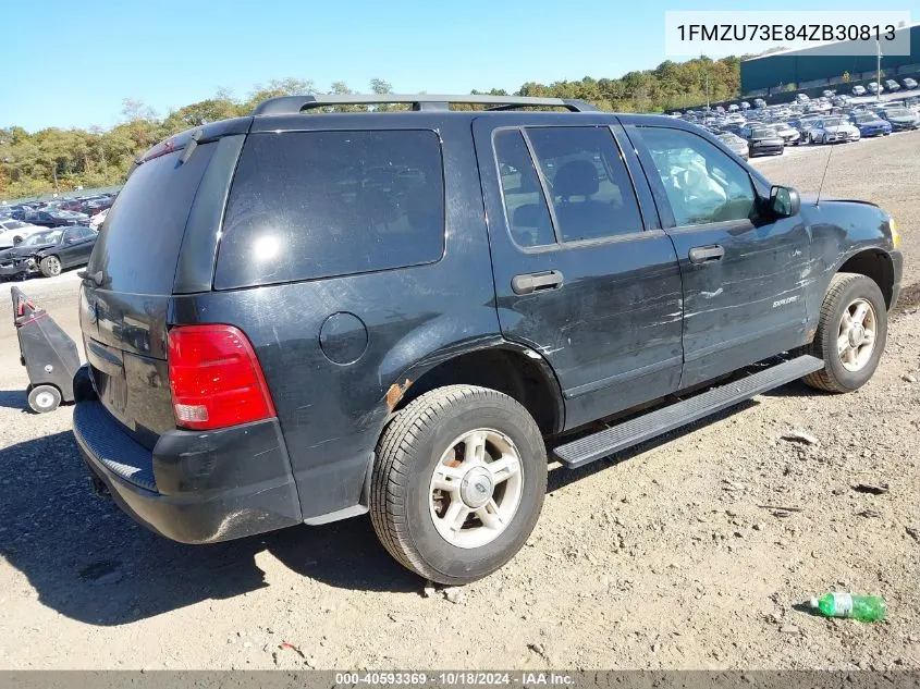 2004 Ford Explorer Nbx/Xlt VIN: 1FMZU73E84ZB30813 Lot: 40593369