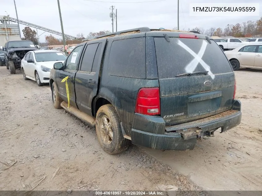 2004 Ford Explorer VIN: 1FMZU73K54UA95599 Lot: 40618957