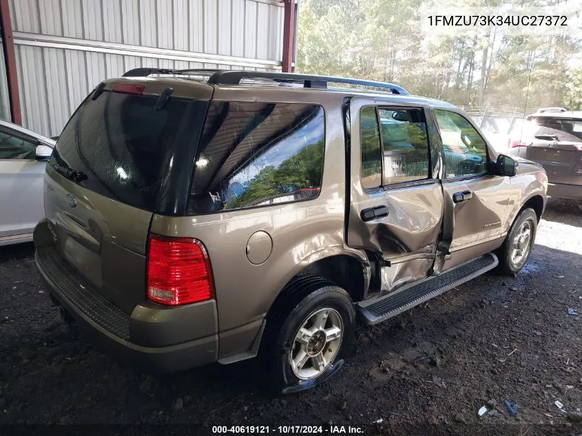 2004 Ford Explorer Nbx/Xlt VIN: 1FMZU73K34UC27372 Lot: 40619121