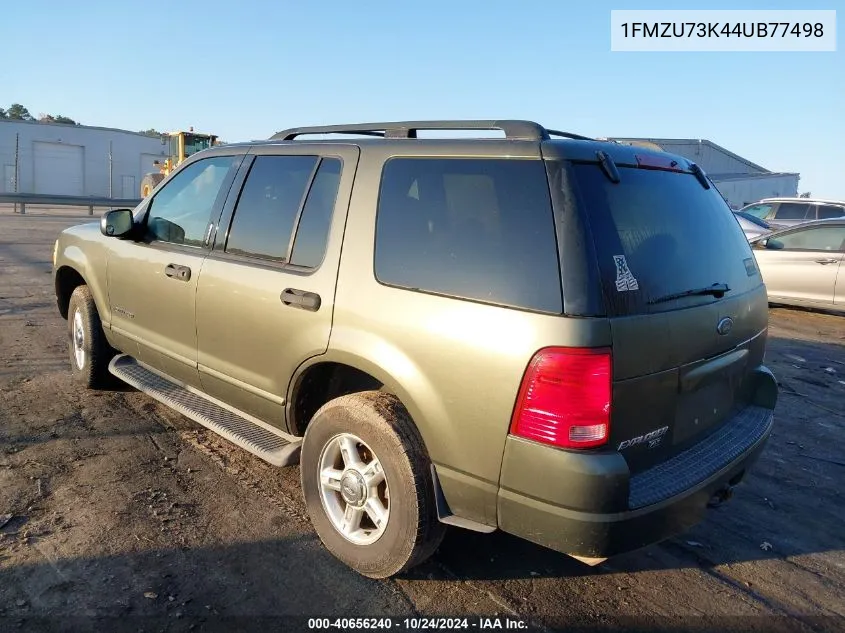 2004 Ford Explorer Xlt/Xlt Sport/Nbx VIN: 1FMZU73K44UB77498 Lot: 40656240