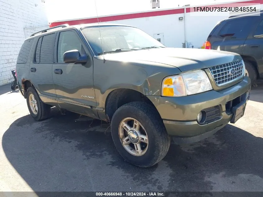 2004 Ford Explorer Nbx/Xlt VIN: 1FMDU73E24UB48554 Lot: 40666948