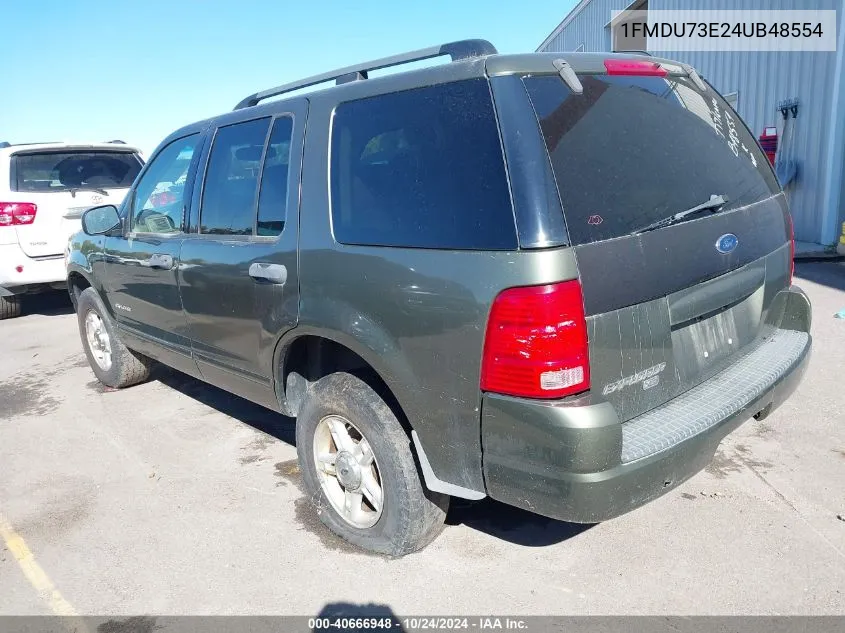 2004 Ford Explorer Nbx/Xlt VIN: 1FMDU73E24UB48554 Lot: 40666948