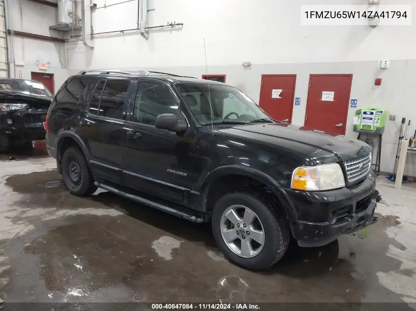 2004 Ford Explorer Limited VIN: 1FMZU65W14ZA41794 Lot: 40847084