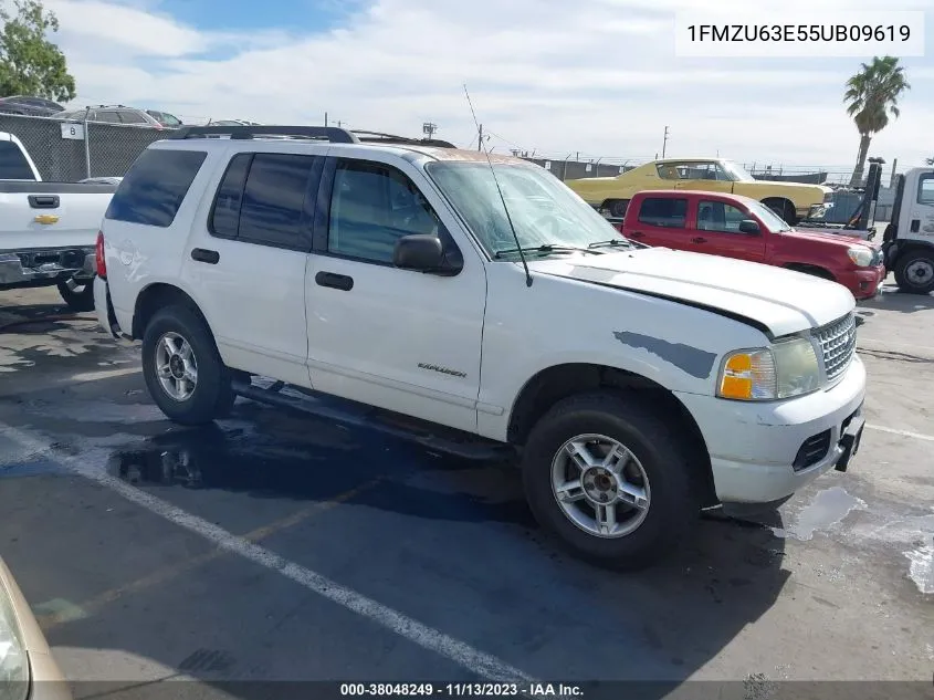 2005 Ford Explorer Xlt Sport/Xlt VIN: 1FMZU63E55UB09619 Lot: 38048249