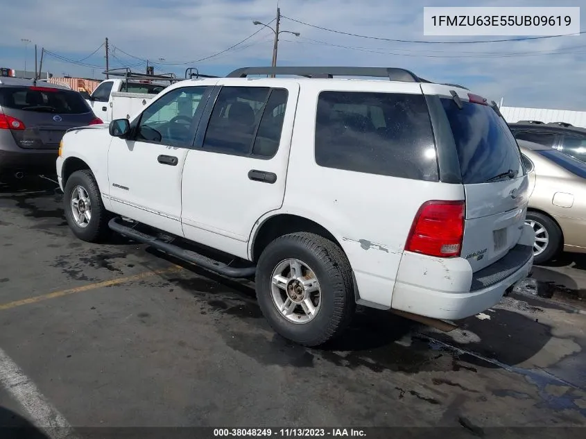 2005 Ford Explorer Xlt Sport/Xlt VIN: 1FMZU63E55UB09619 Lot: 38048249