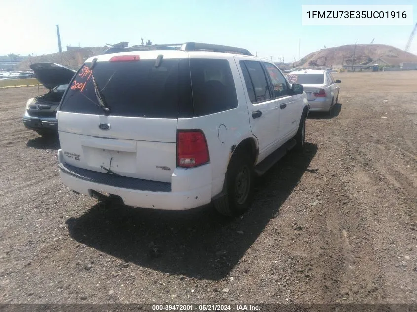 2005 Ford Explorer Xlt/Xlt Sport VIN: 1FMZU73E35UC01916 Lot: 39472001