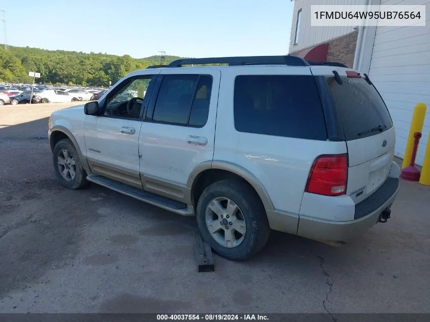 2005 Ford Explorer Eddie Bauer VIN: 1FMDU64W95UB76564 Lot: 40037554