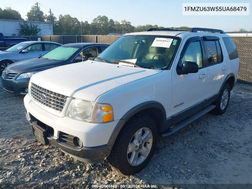 2005 Ford Explorer Xlt/Xlt Sport VIN: 1FMZU63W55UA68479 Lot: 40068843