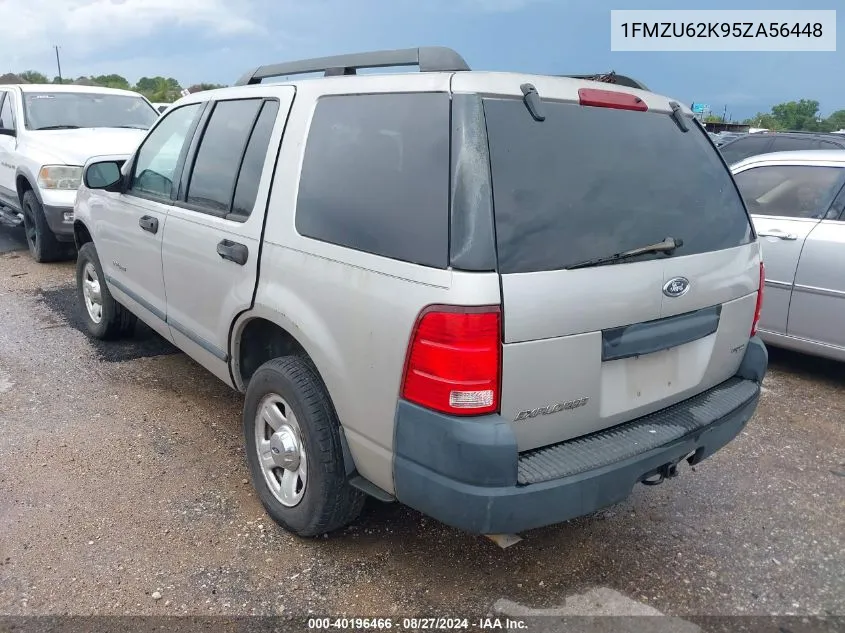 2005 Ford Explorer Xls/Xls Sport VIN: 1FMZU62K95ZA56448 Lot: 40196466