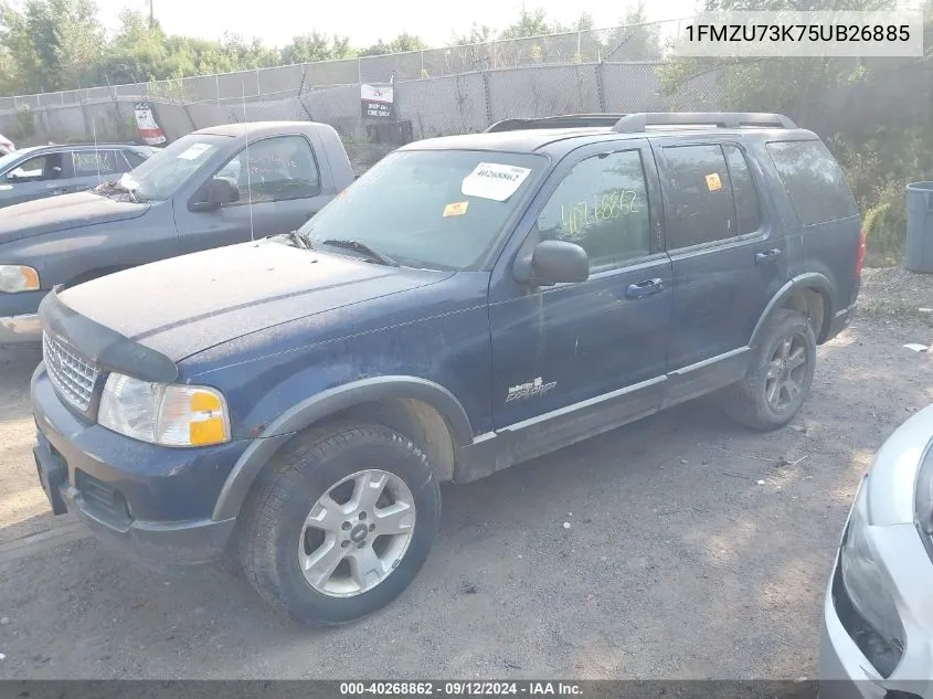 1FMZU73K75UB26885 2005 Ford Explorer Xlt/Xlt Sport