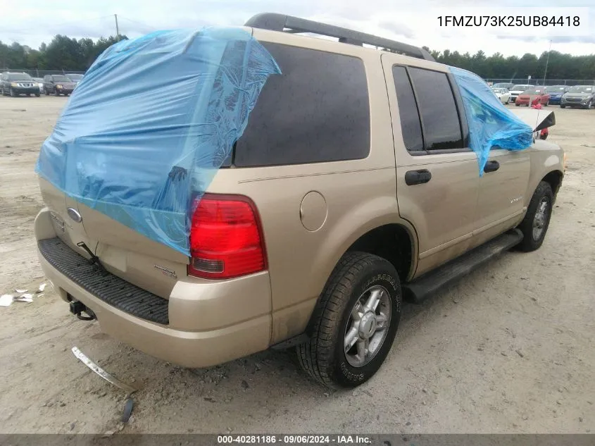 1FMZU73K25UB84418 2005 Ford Explorer Xlt/Xlt Sport