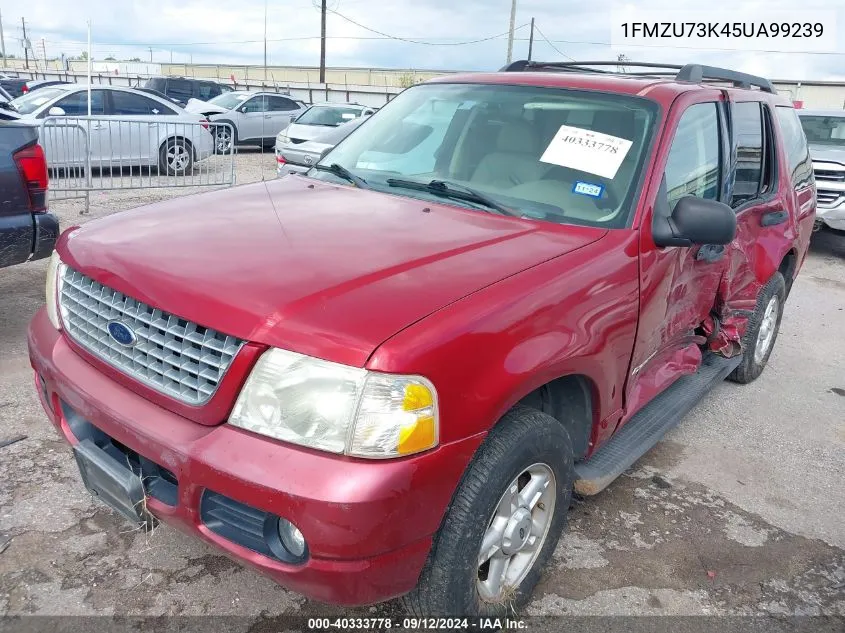 2005 Ford Explorer Xlt/Xlt Sport VIN: 1FMZU73K45UA99239 Lot: 40333778