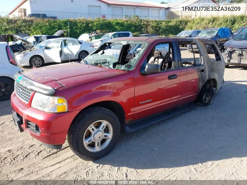 2005 Ford Explorer Xlt/Xlt Sport VIN: 1FMZU73E35ZA36209 Lot: 40426169