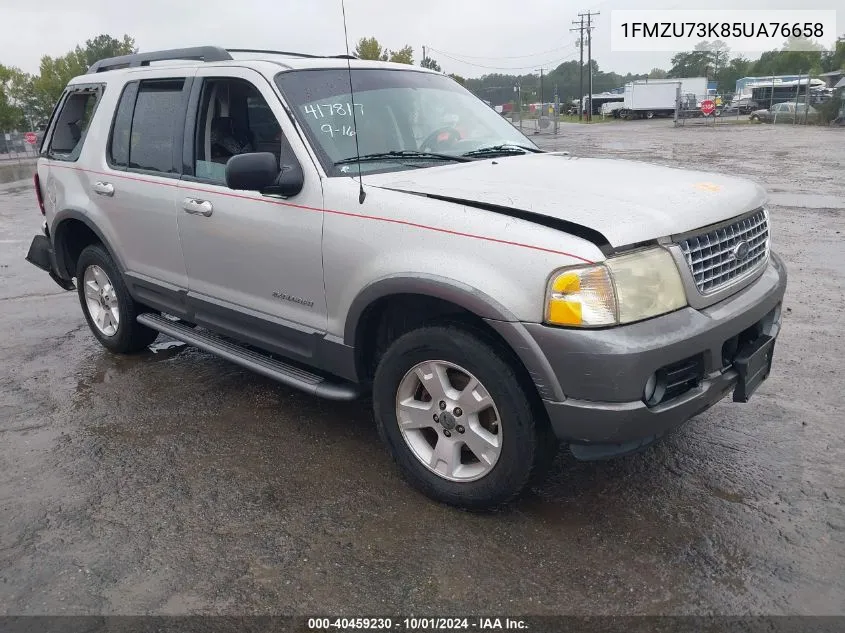 2005 Ford Explorer Xlt/Xlt Sport VIN: 1FMZU73K85UA76658 Lot: 40459230