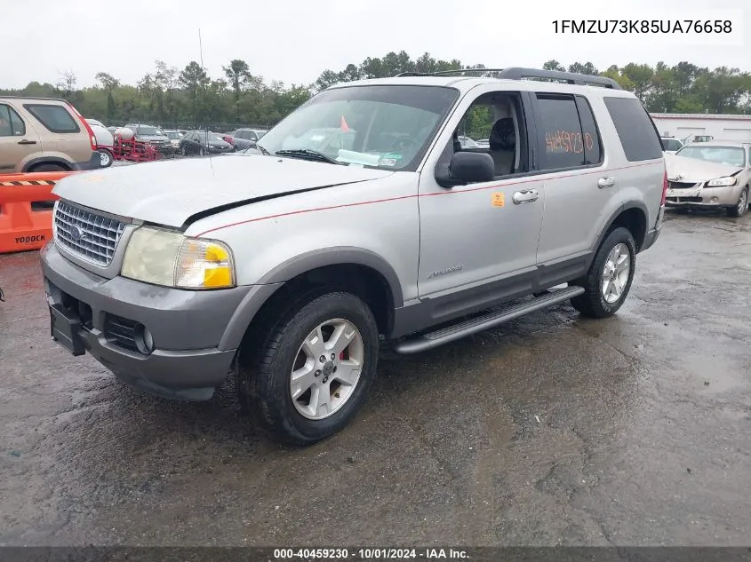 2005 Ford Explorer Xlt/Xlt Sport VIN: 1FMZU73K85UA76658 Lot: 40459230