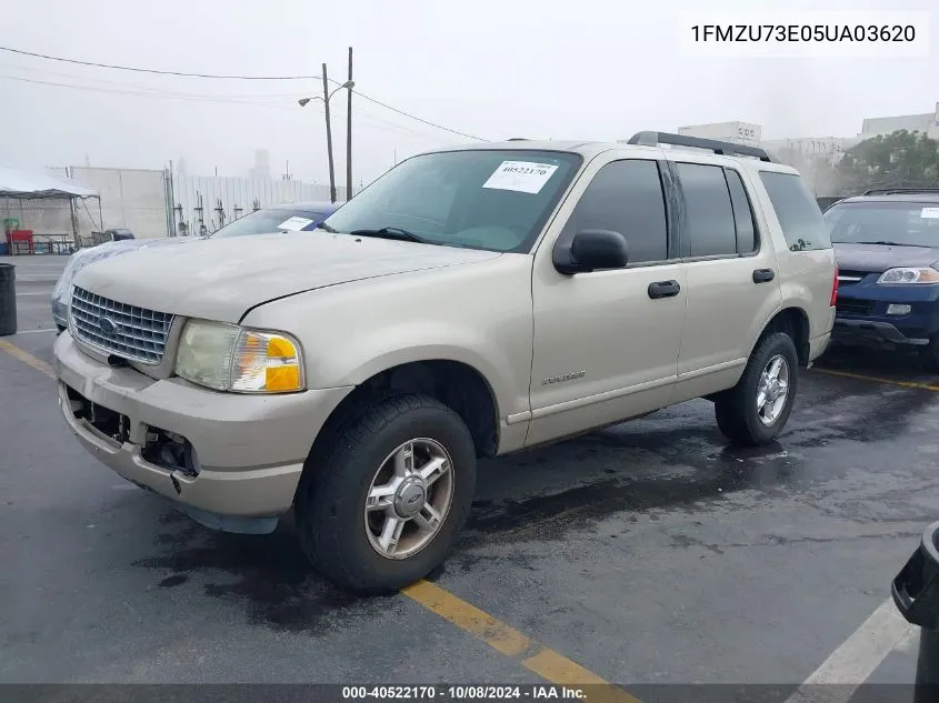 2005 Ford Explorer Xlt/Xlt Sport/Nbx VIN: 1FMZU73E05UA03620 Lot: 40522170