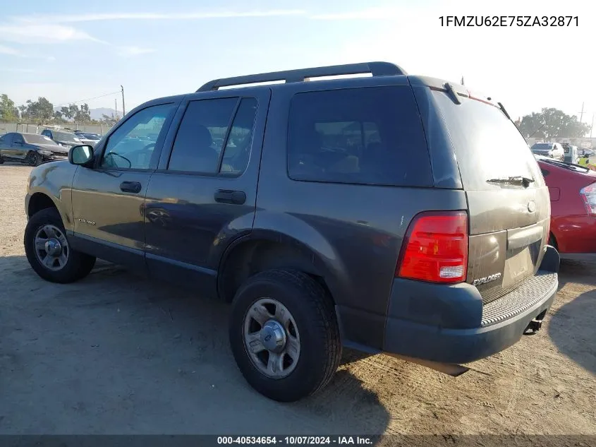 2005 Ford Explorer Xls/Xls Sport VIN: 1FMZU62E75ZA32871 Lot: 40534654