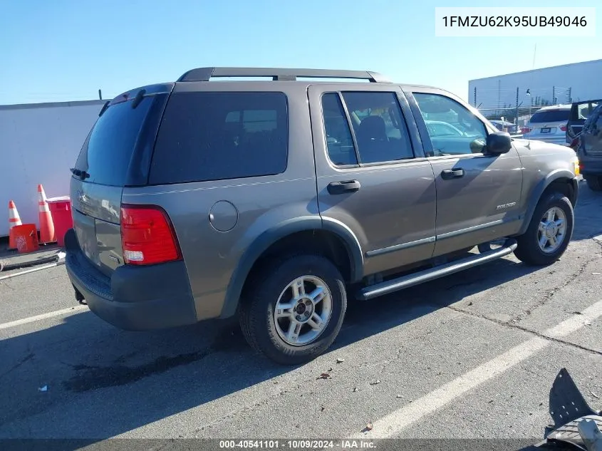 2005 Ford Explorer Xls/Xls Sport VIN: 1FMZU62K95UB49046 Lot: 40541101