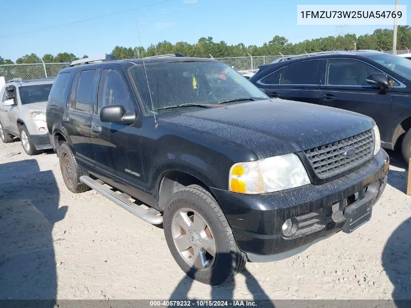 2005 Ford Explorer Xlt/Xlt Sport VIN: 1FMZU73W25UA54769 Lot: 40579232