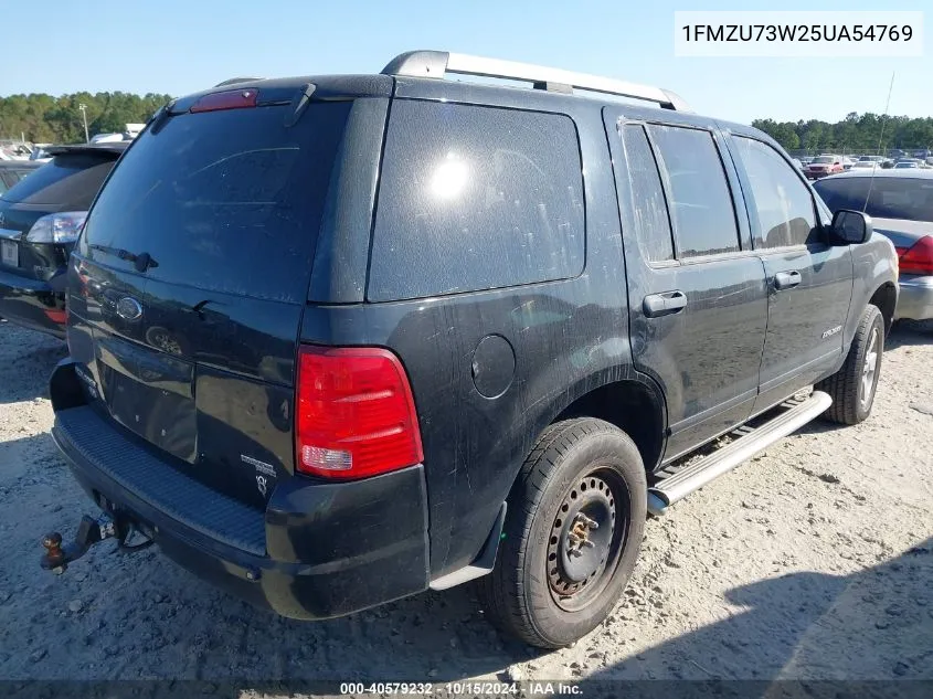 2005 Ford Explorer Xlt/Xlt Sport VIN: 1FMZU73W25UA54769 Lot: 40579232