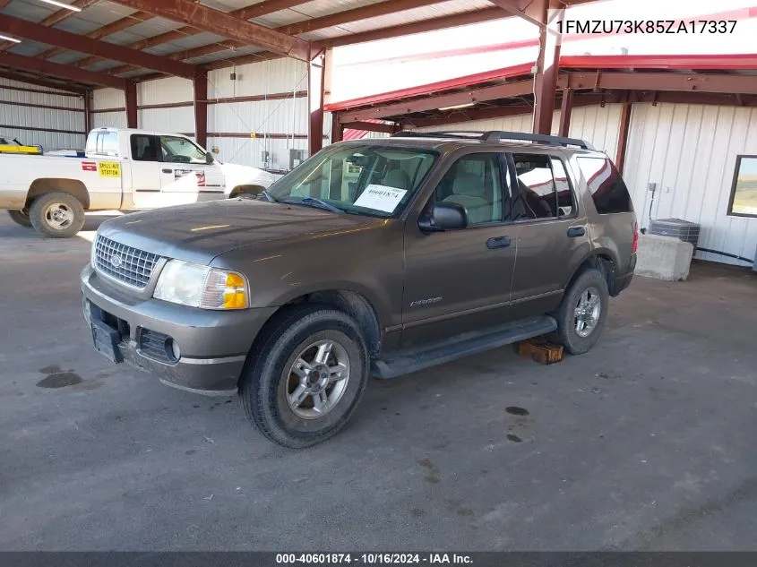 1FMZU73K85ZA17337 2005 Ford Explorer Xlt/Xlt Sport