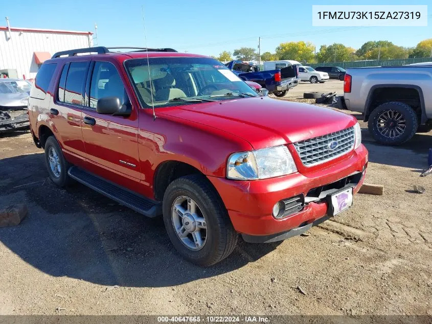 2005 Ford Explorer Xlt/Xlt Sport VIN: 1FMZU73K15ZA27319 Lot: 40647665