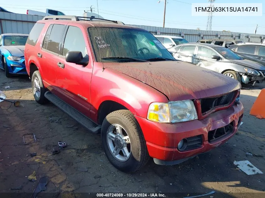 1FMZU63K15UA14741 2005 Ford Explorer Xlt/Xlt Sport