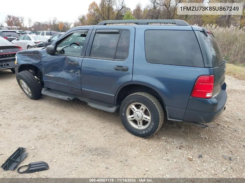 1FMZU73K85UB67249 2005 Ford Explorer Xlt/Xlt Sport