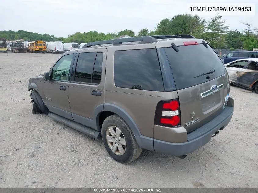 2006 Ford Explorer Xlt VIN: 1FMEU73896UA59453 Lot: 39411958