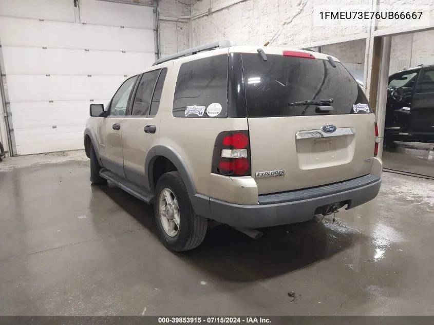 1FMEU73E76UB66667 2006 Ford Explorer Xlt