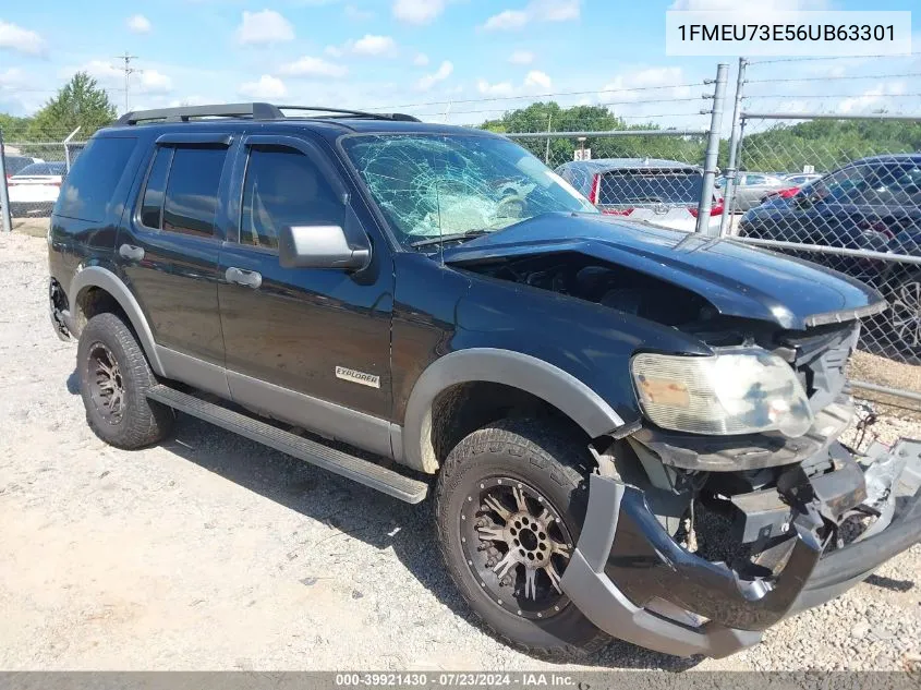 2006 Ford Explorer Xlt VIN: 1FMEU73E56UB63301 Lot: 39921430