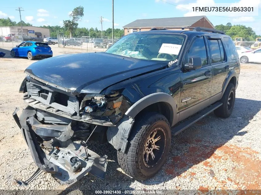 2006 Ford Explorer Xlt VIN: 1FMEU73E56UB63301 Lot: 39921430