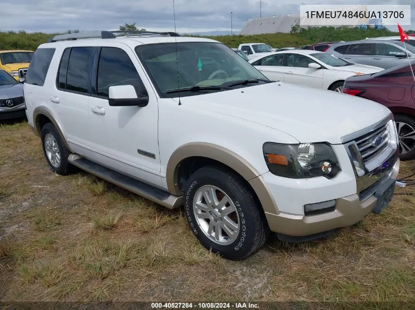 2006 Ford Explorer Eddie Bauer VIN: 1FMEU74846UA13706 Lot: 40527284