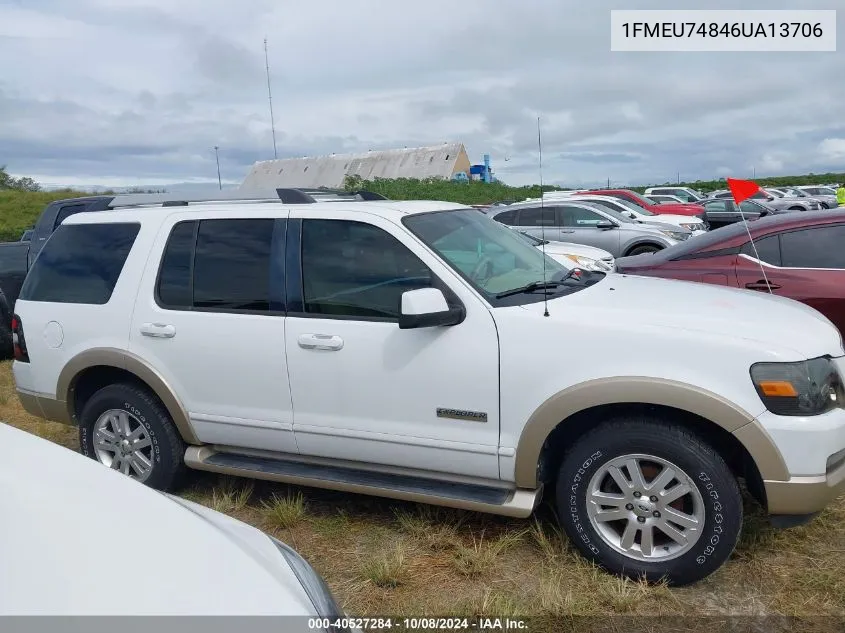 2006 Ford Explorer Eddie Bauer VIN: 1FMEU74846UA13706 Lot: 40527284