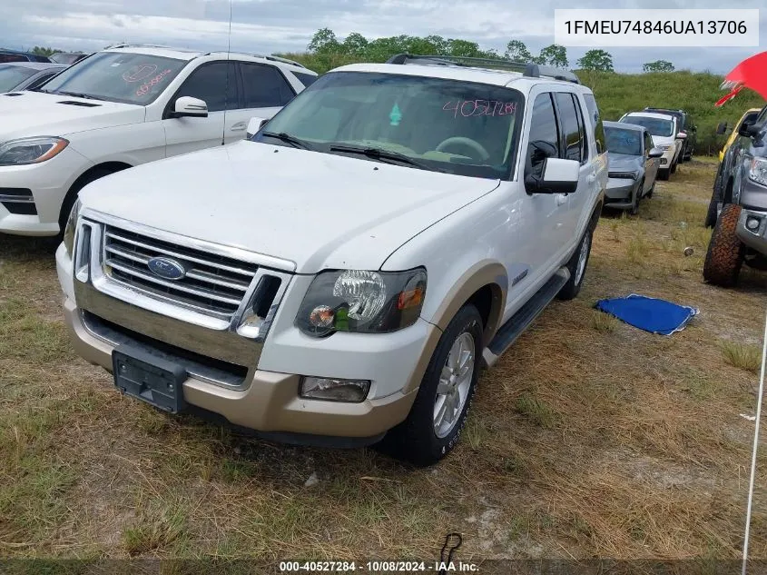 2006 Ford Explorer Eddie Bauer VIN: 1FMEU74846UA13706 Lot: 40527284