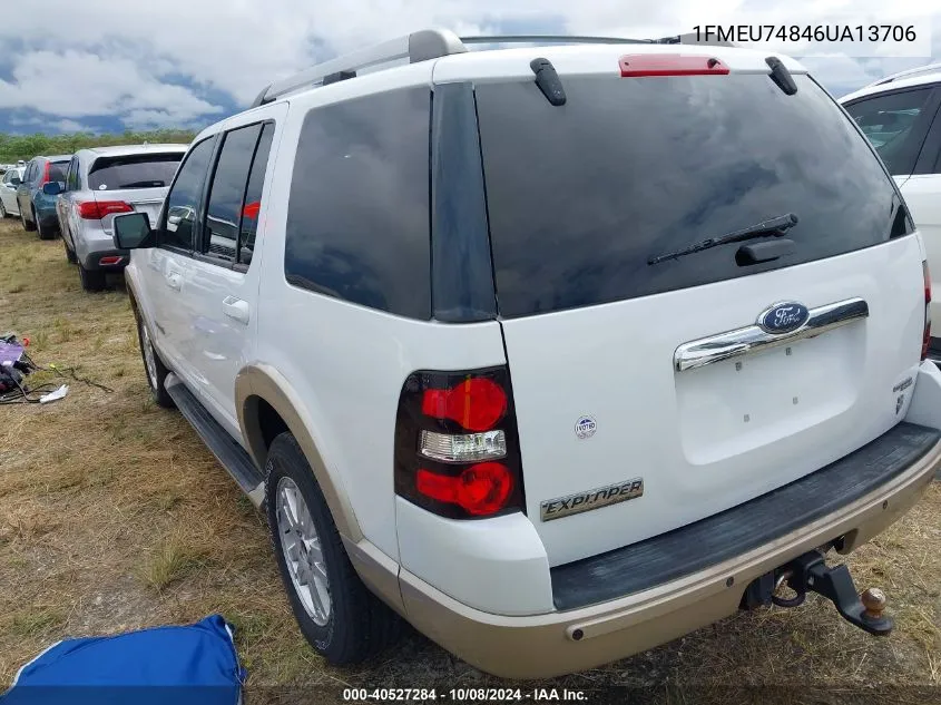 2006 Ford Explorer Eddie Bauer VIN: 1FMEU74846UA13706 Lot: 40527284