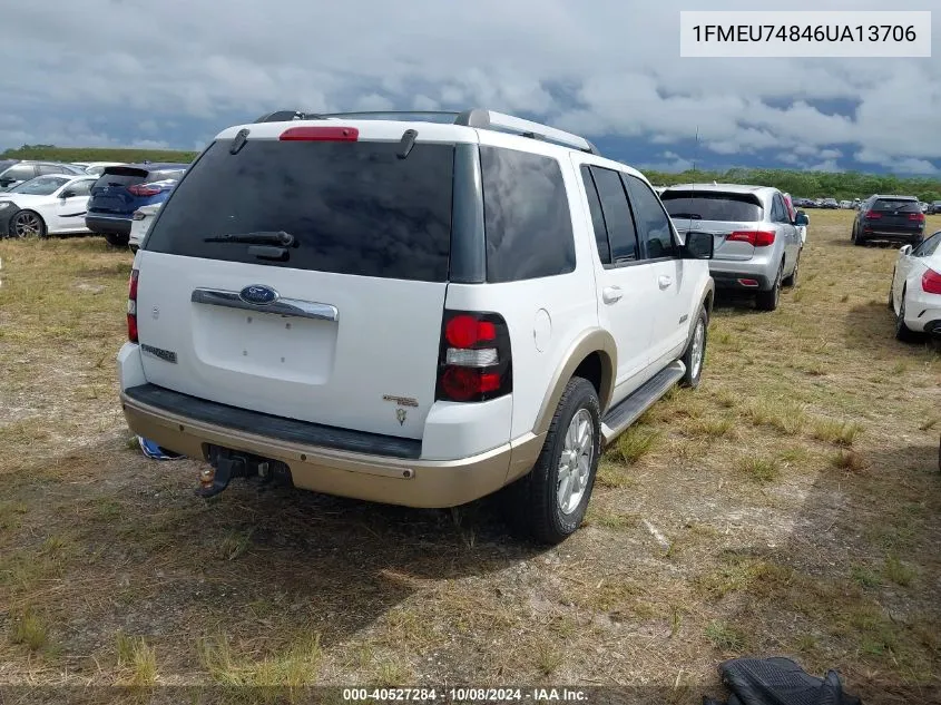 2006 Ford Explorer Eddie Bauer VIN: 1FMEU74846UA13706 Lot: 40527284