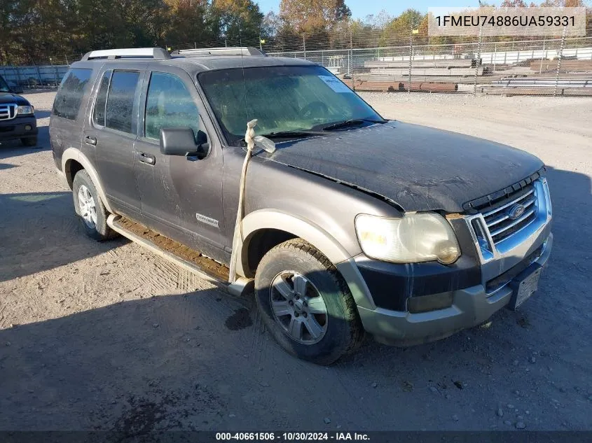 1FMEU74886UA59331 2006 Ford Explorer Eddie Bauer