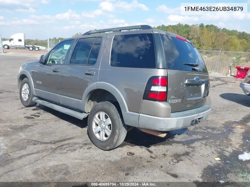 2006 Ford Explorer VIN: 1FME463E26UB34879 Lot: 40695704