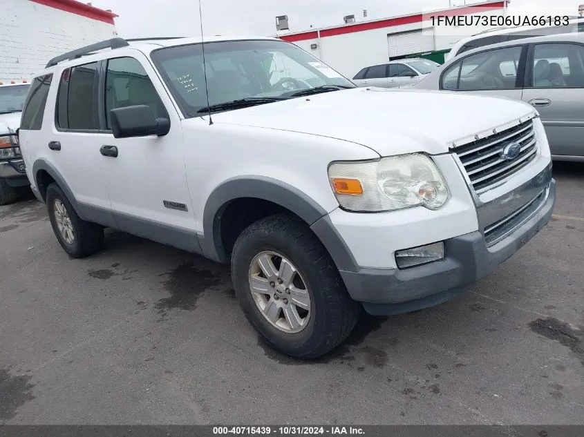 2006 Ford Explorer Xlt VIN: 1FMEU73E06UA66183 Lot: 40715439