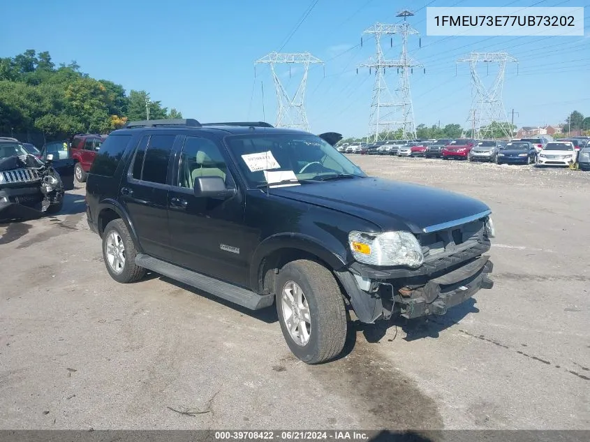 1FMEU73E77UB73202 2007 Ford Explorer Xlt